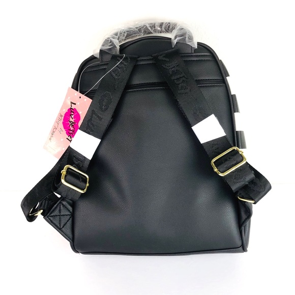 Betsey Johnson Mindy Mid Size Kitsch Football Bag - Picture 6 of 7